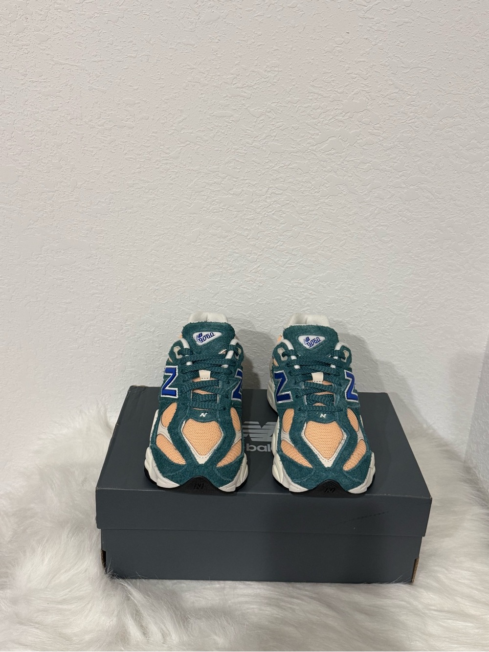 New Balance Women’s Green & Tan Athletic Sneakers